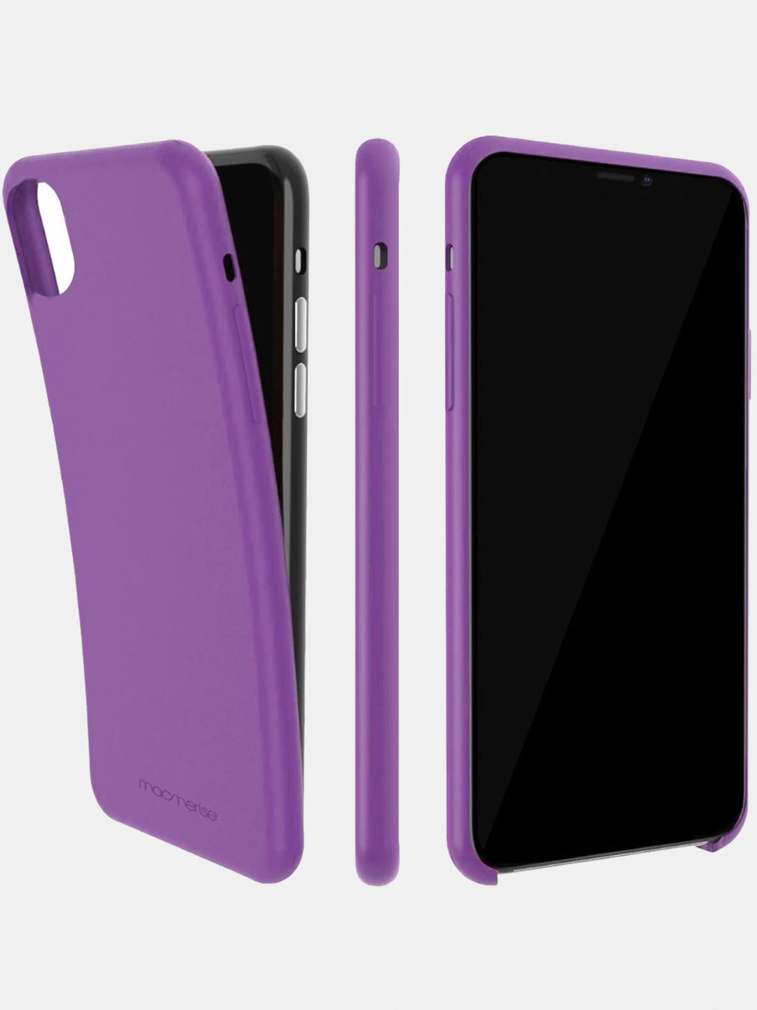 Basics - iPhone XS Max Cover Silicone Purple