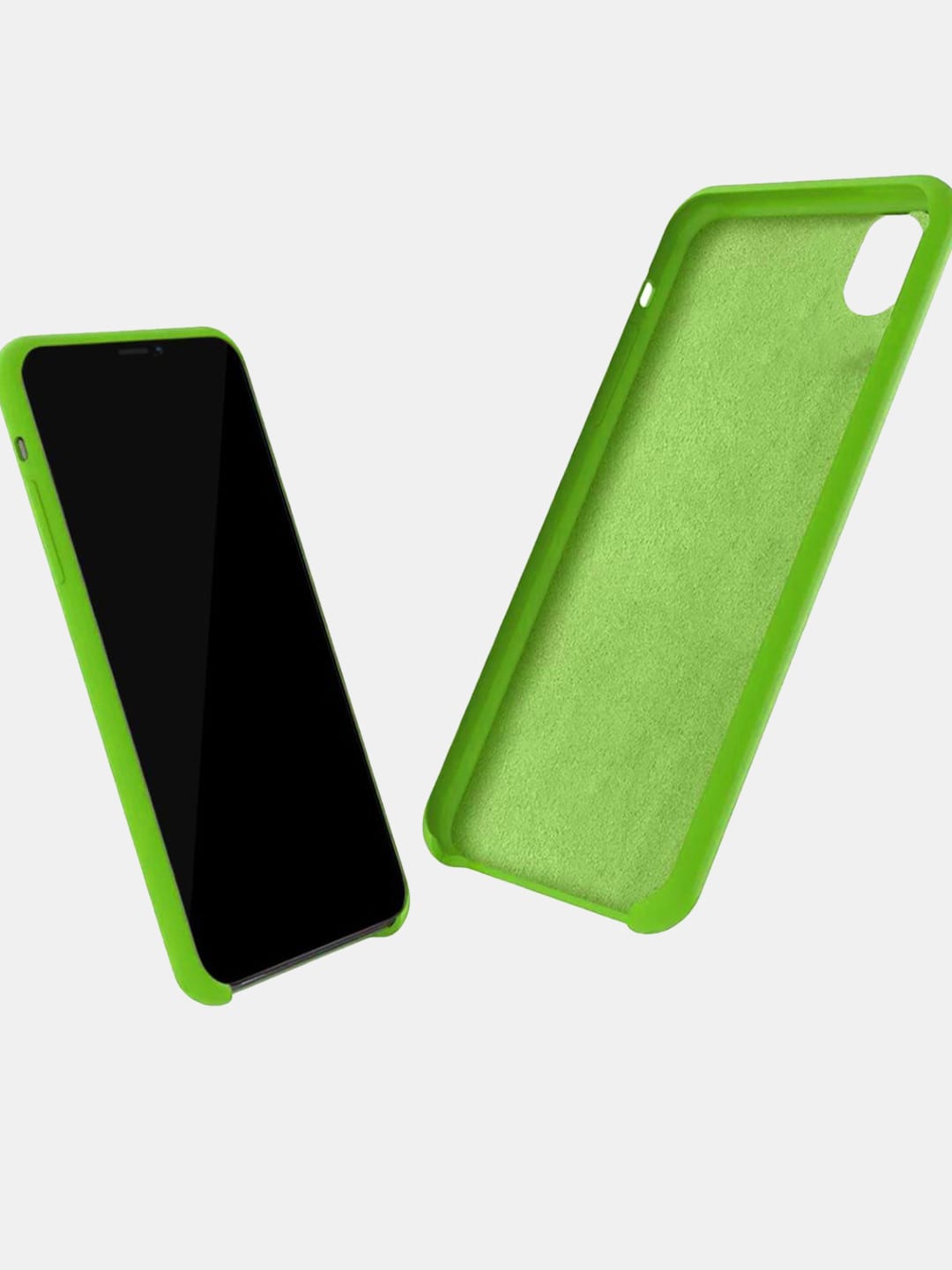 Basics - iPhone XR Cover Silicone Leaf Green