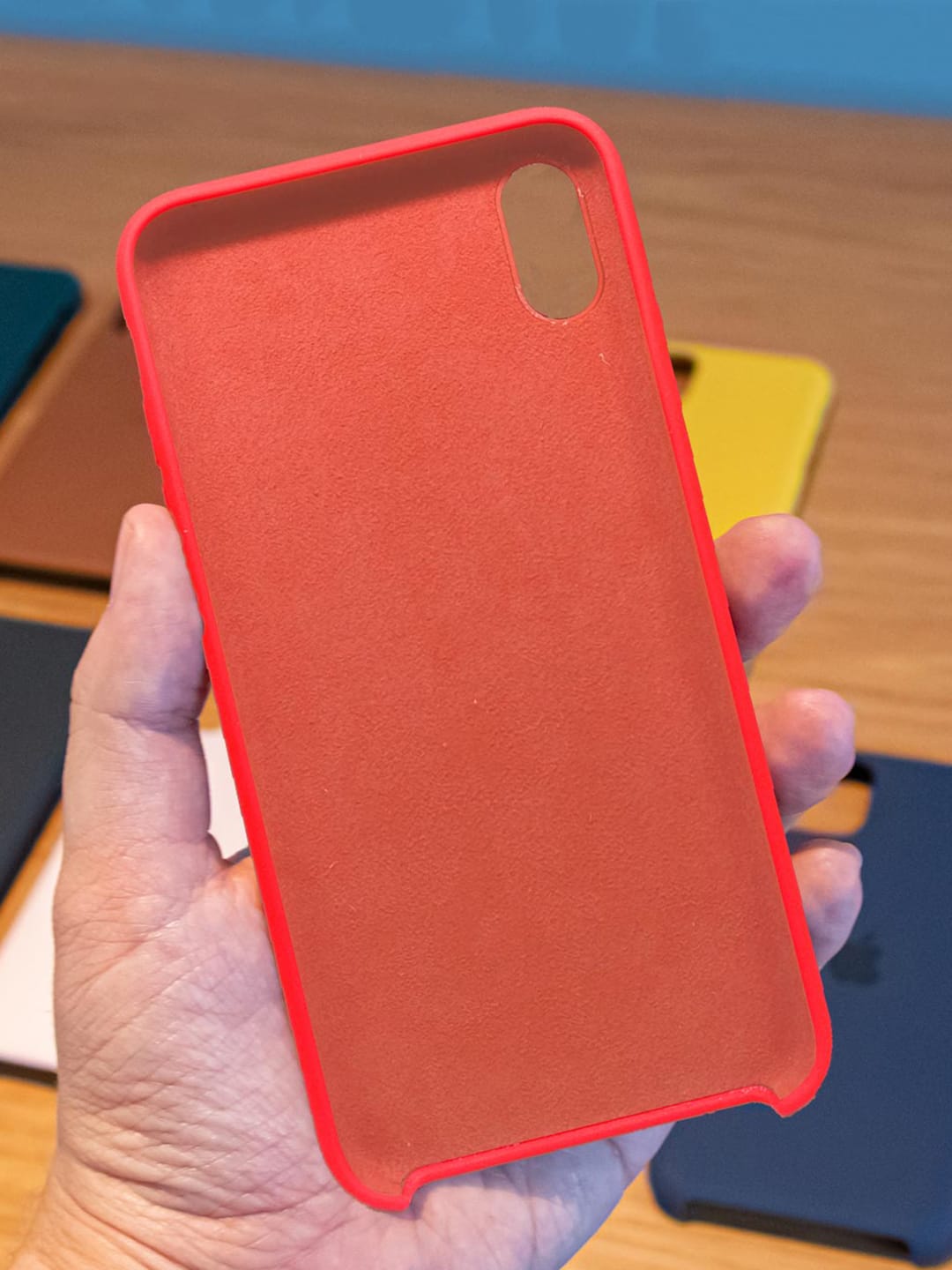 Basics - iPhone XR Cover Silicone Orange