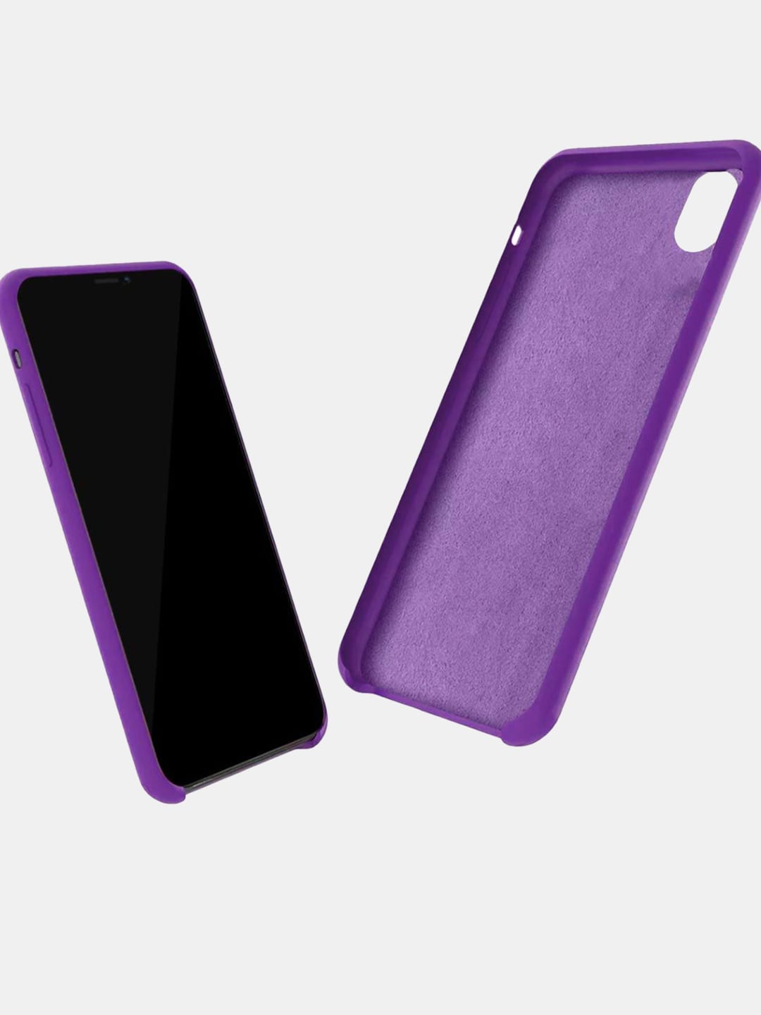 Basics - iPhone XR Cover Silicone Purple