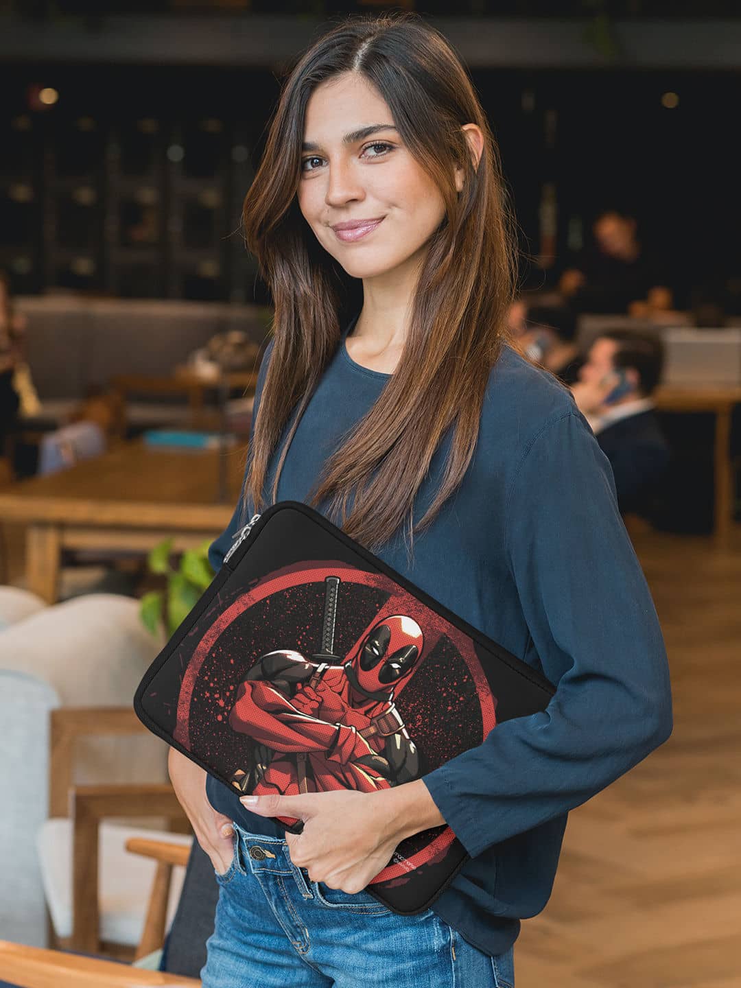 Deadpool Stance - Laptop Sleeve 15 inches