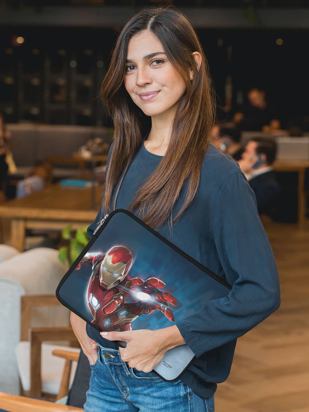 Mighty Ironman - Laptop Sleeve 13 inches