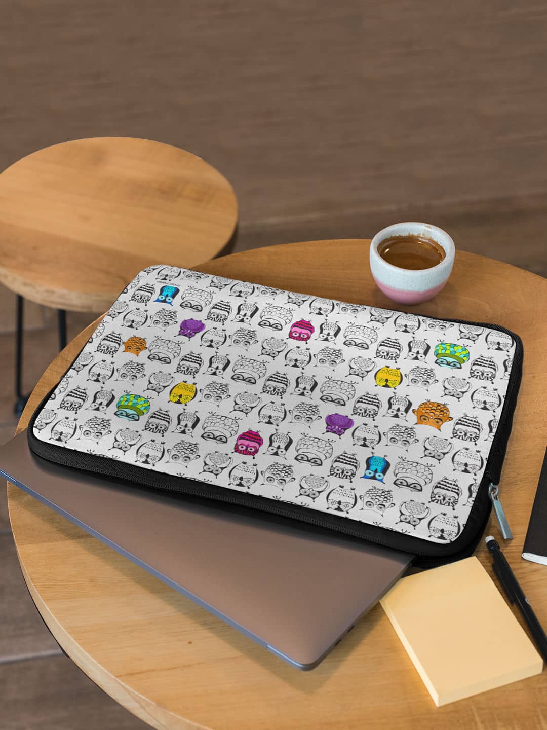 Owl Art - Laptop Sleeve 13 inches