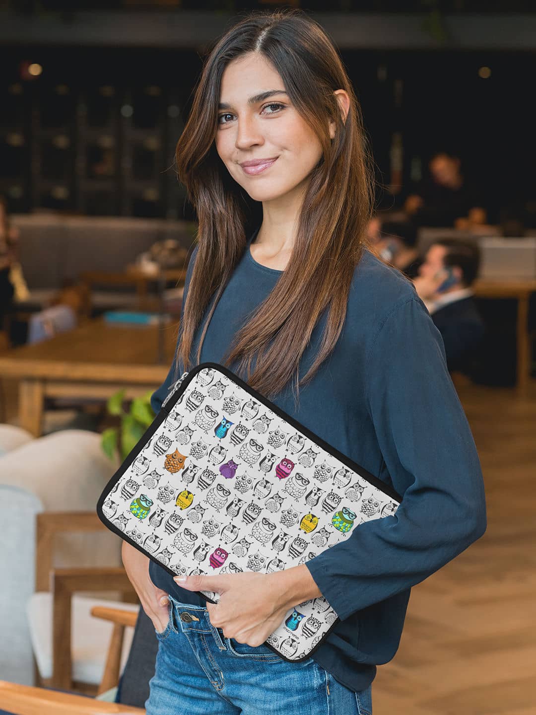 Owl Art - Laptop Sleeve 13 inches