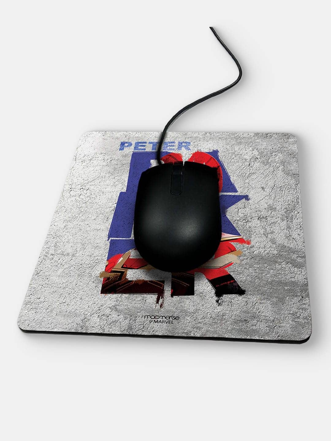 Peter Parker Grunge - Mouse Pad