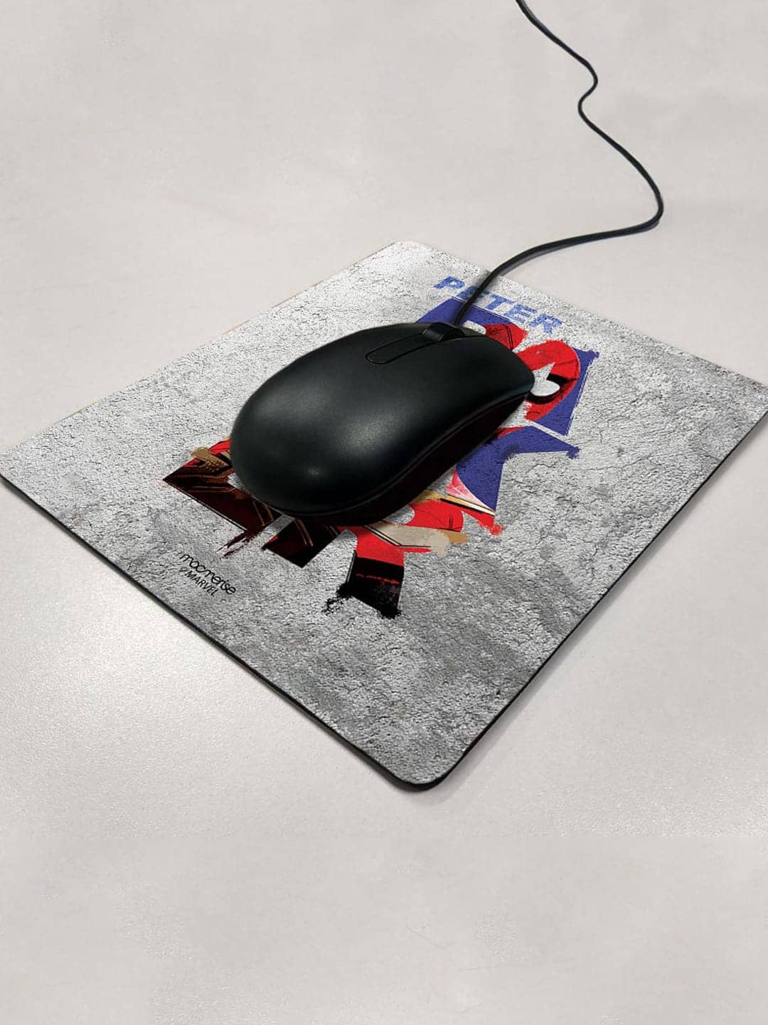 Peter Parker Grunge - Mouse Pad
