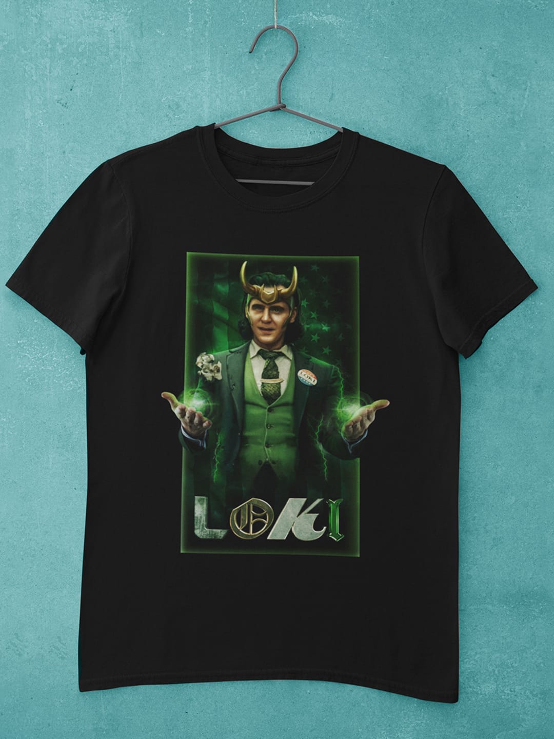 President Loki - Womens T-Shirt - Regular Fit - Black - XL
