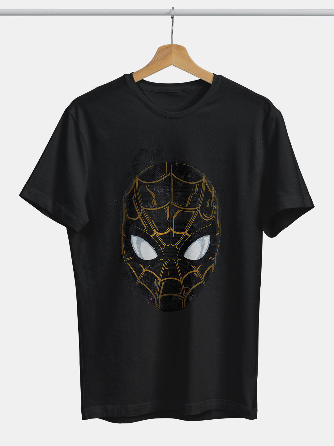 Spidey Black and Gold - Mens T-Shirt Black XXL