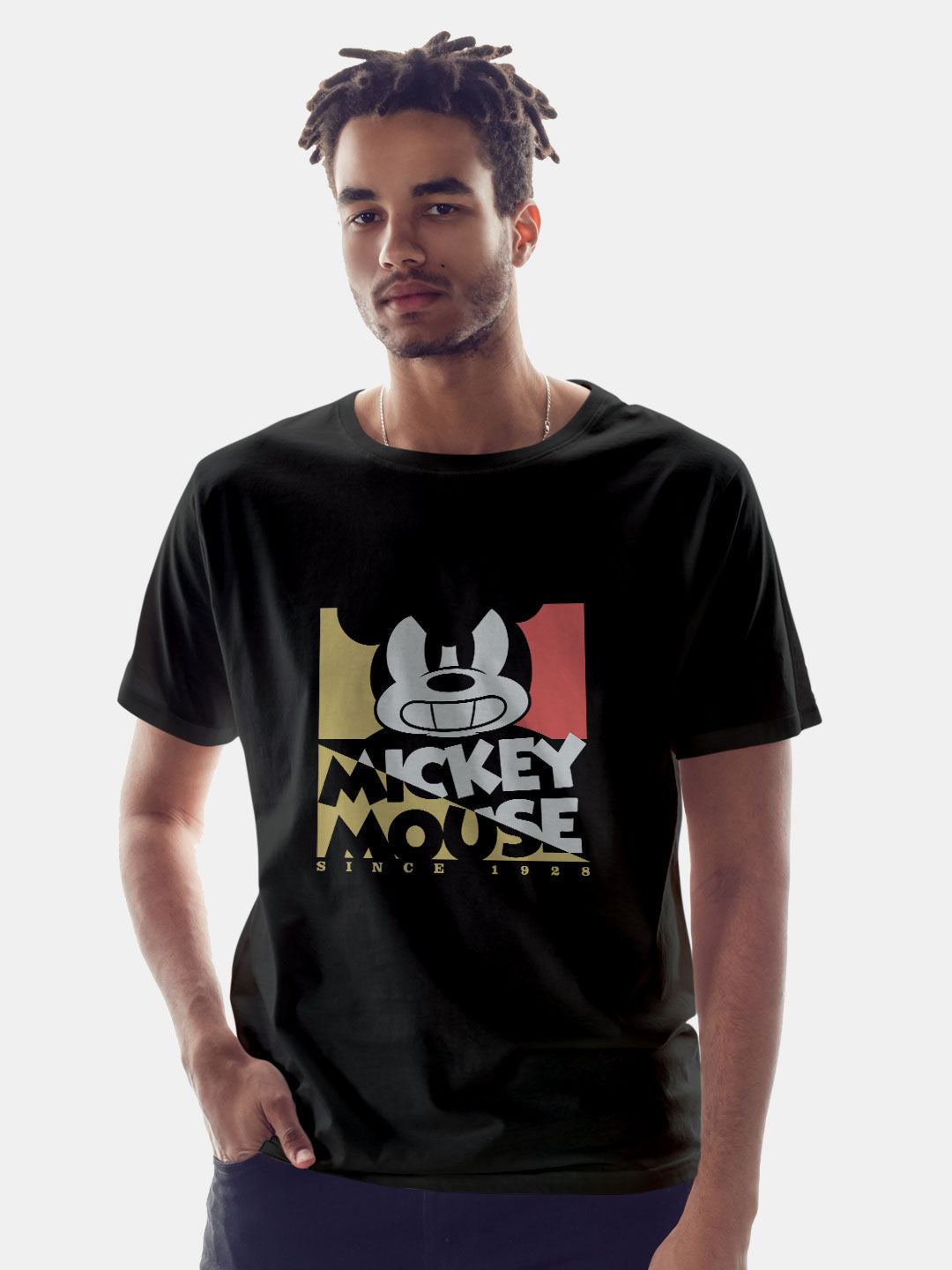 The Original Mickey - Mens T-Shirt Black XL