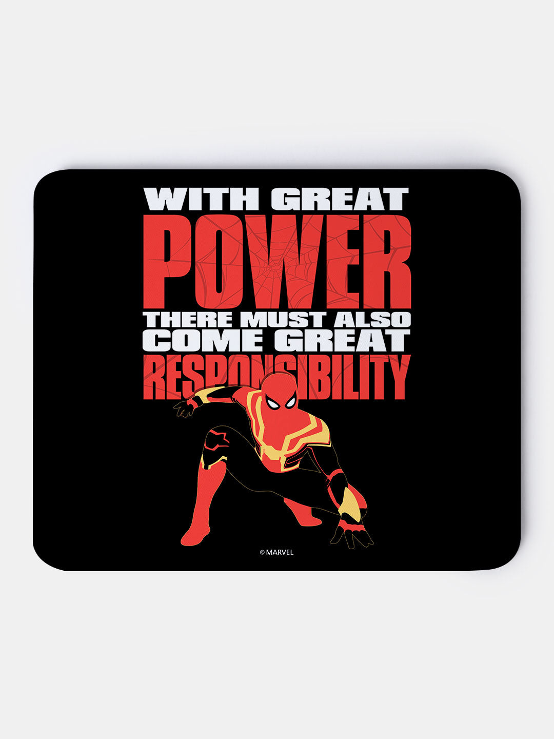 Great Power Great Responsibility - Mouse Pad