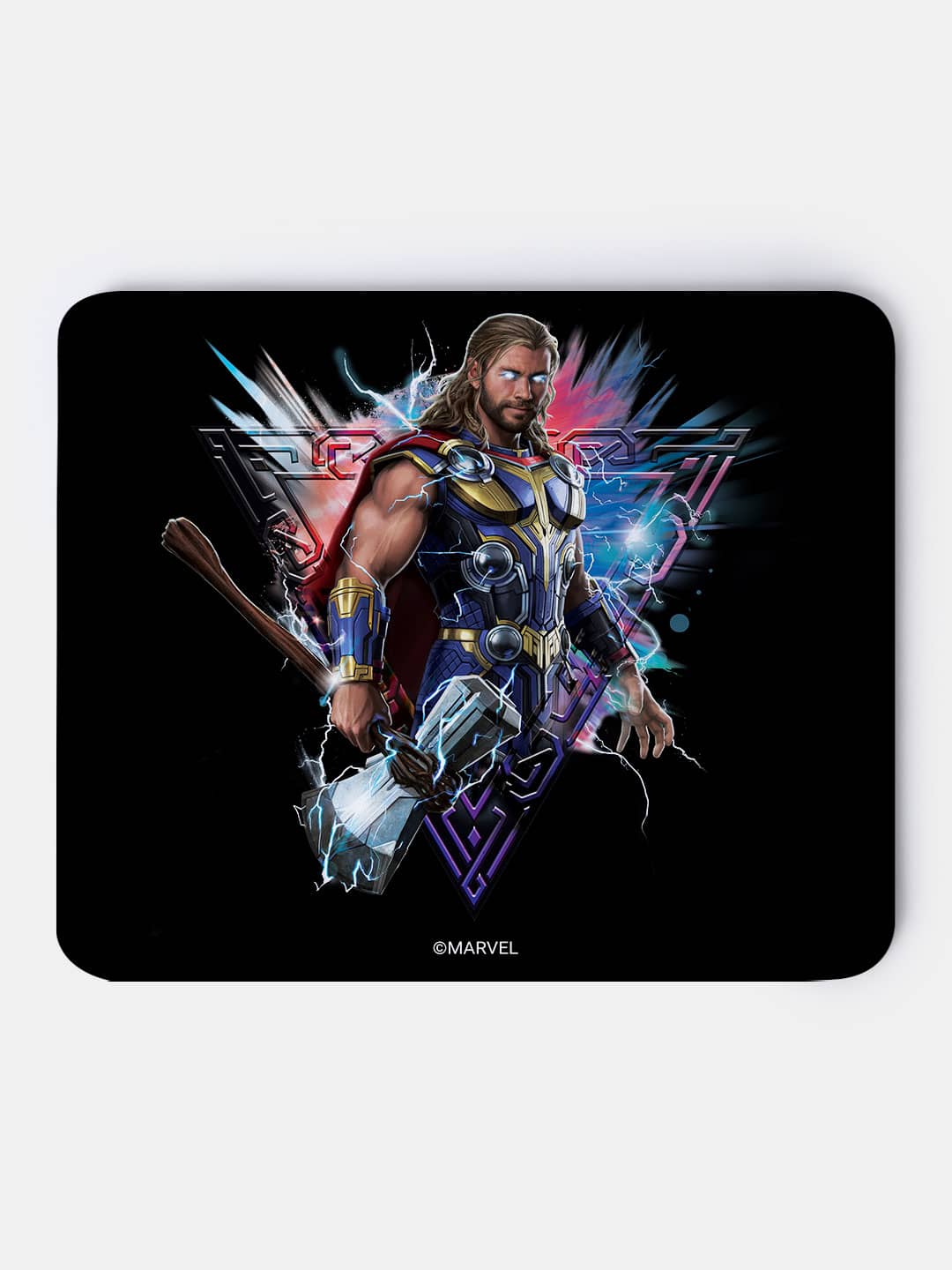 Worthy Thor Pose - Mouse Pad