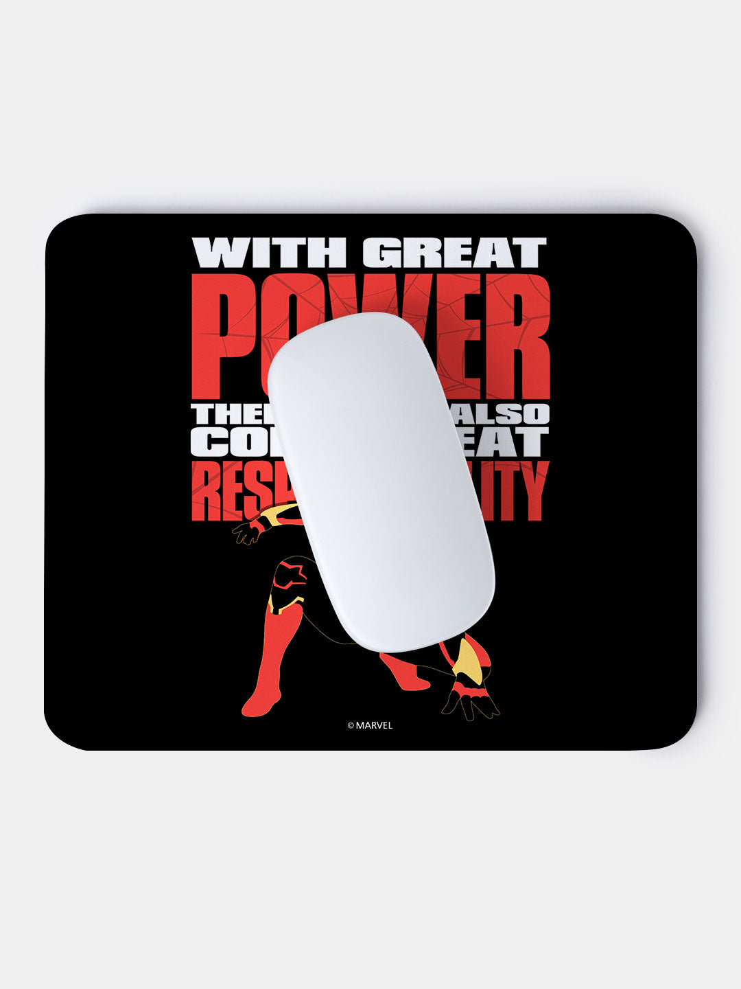 Great Power Great Responsibility - Mouse Pad