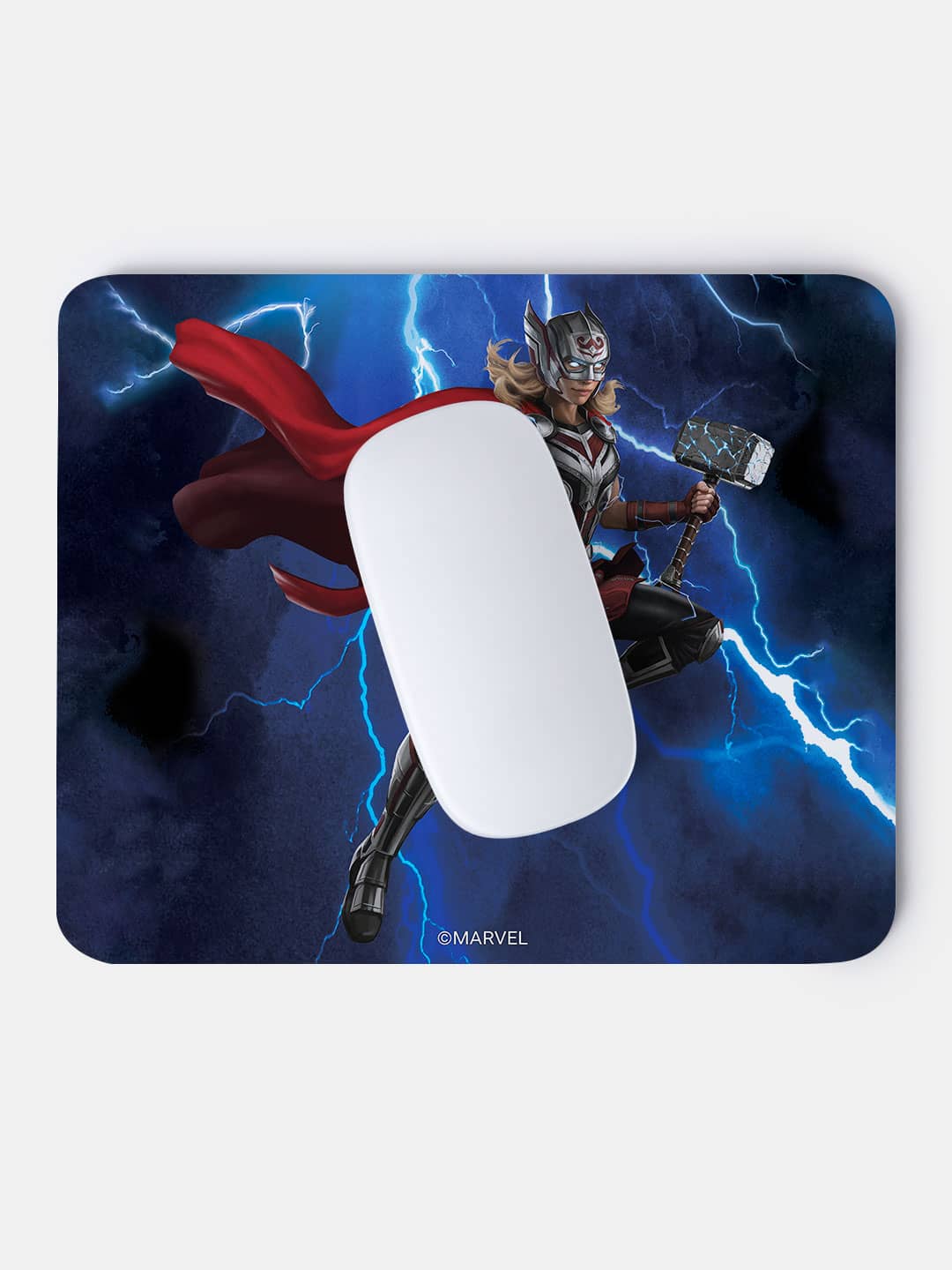 Mighty Thor Attack - Mouse Pad