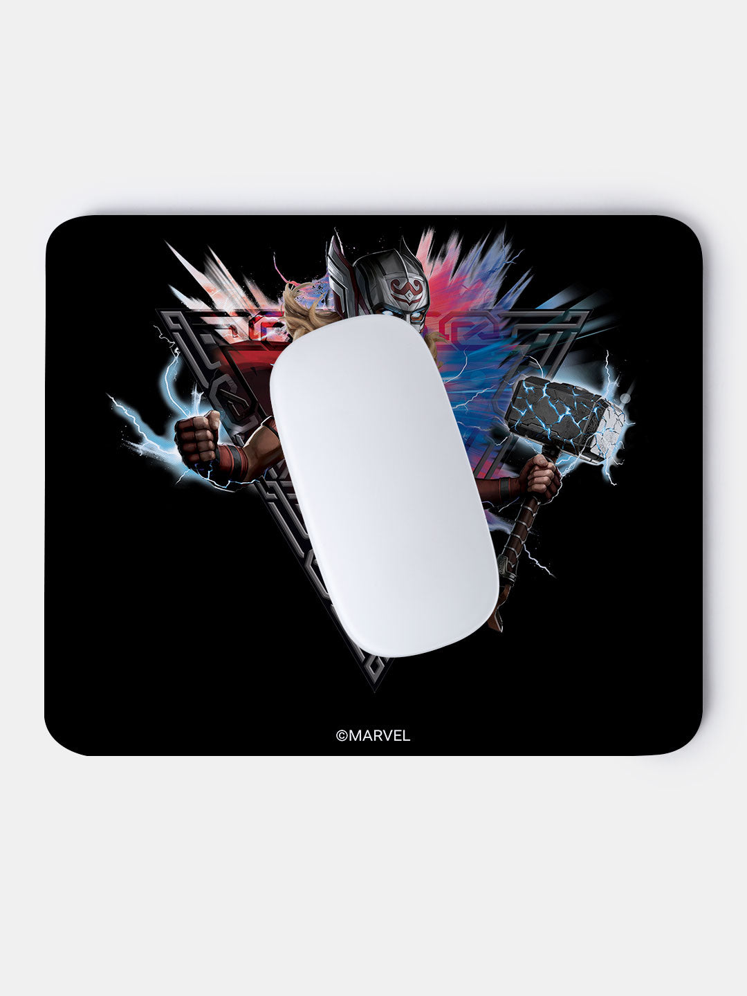 Mighty Thor Pose - Mouse Pad