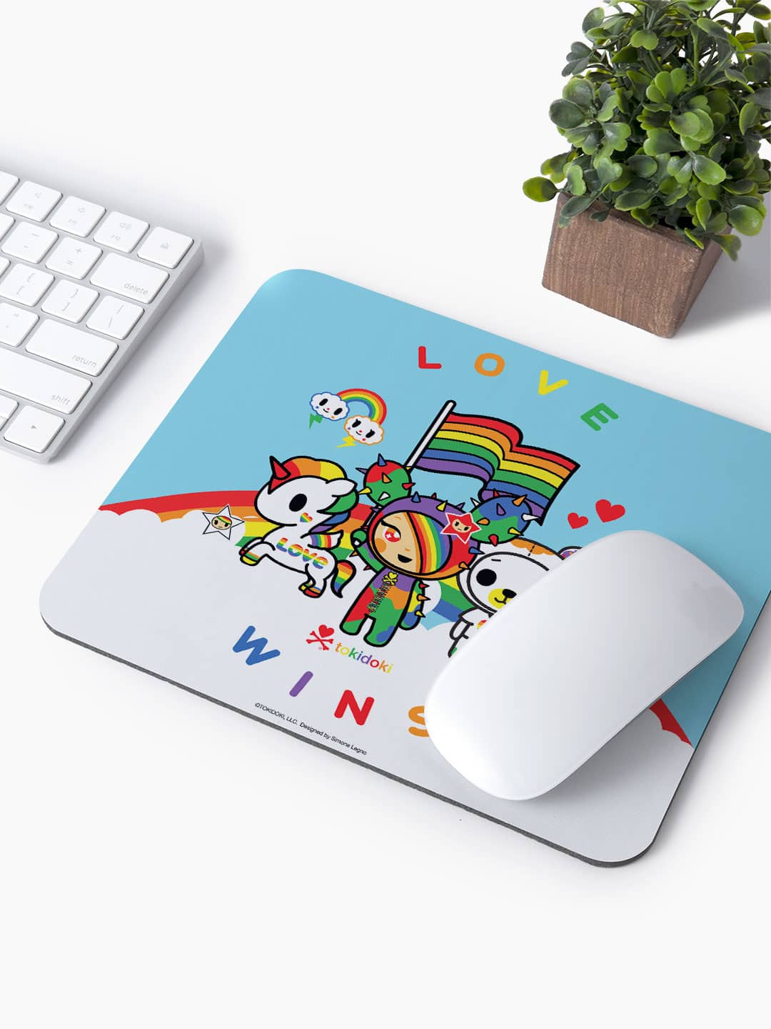 TD Love Wins - Mouse Pad