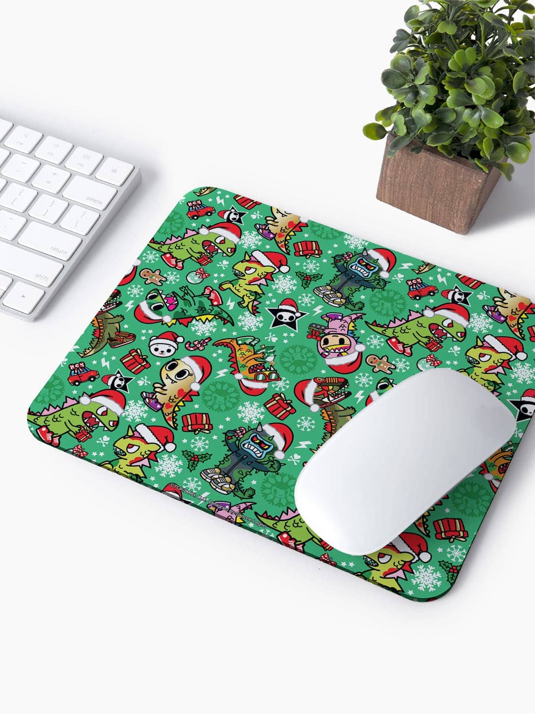 TD Snowflakes - Mouse Pad