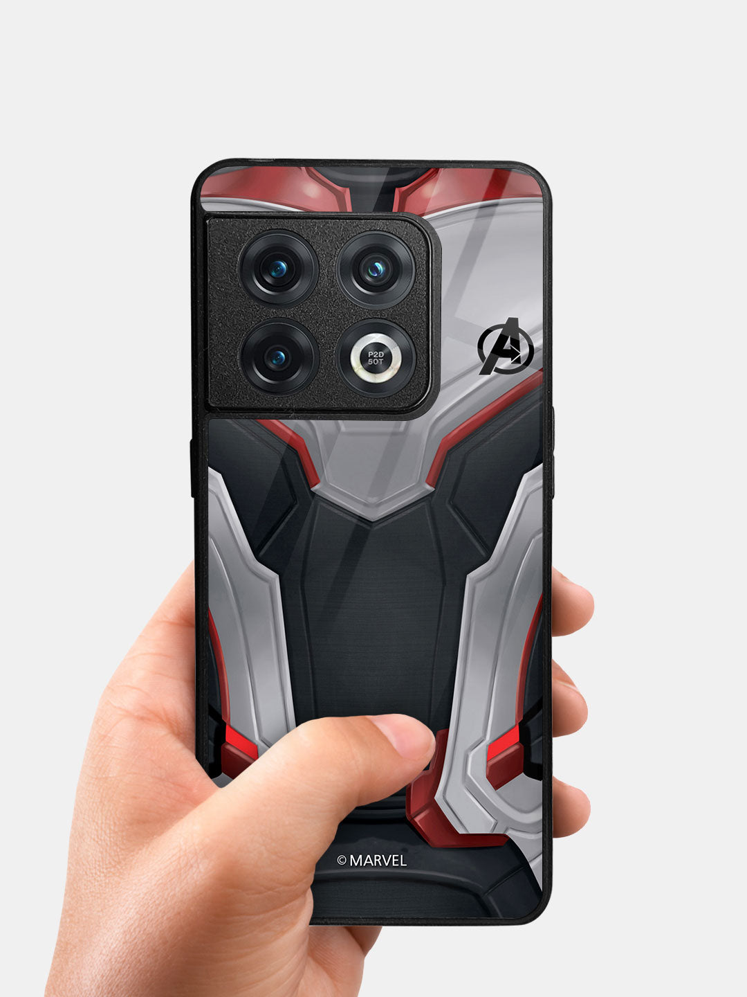 Avengers Endgame Suit - OnePlus 10 Pro Glass Cover