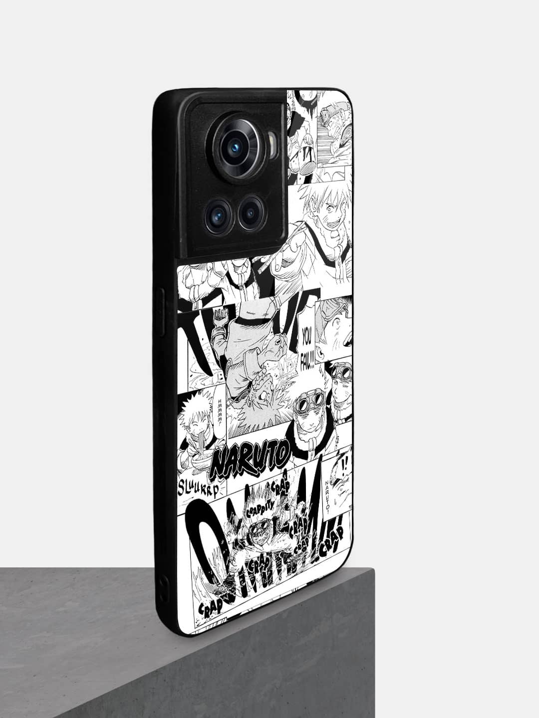 Naruto Collage - OnePlus 10R Glass Cover