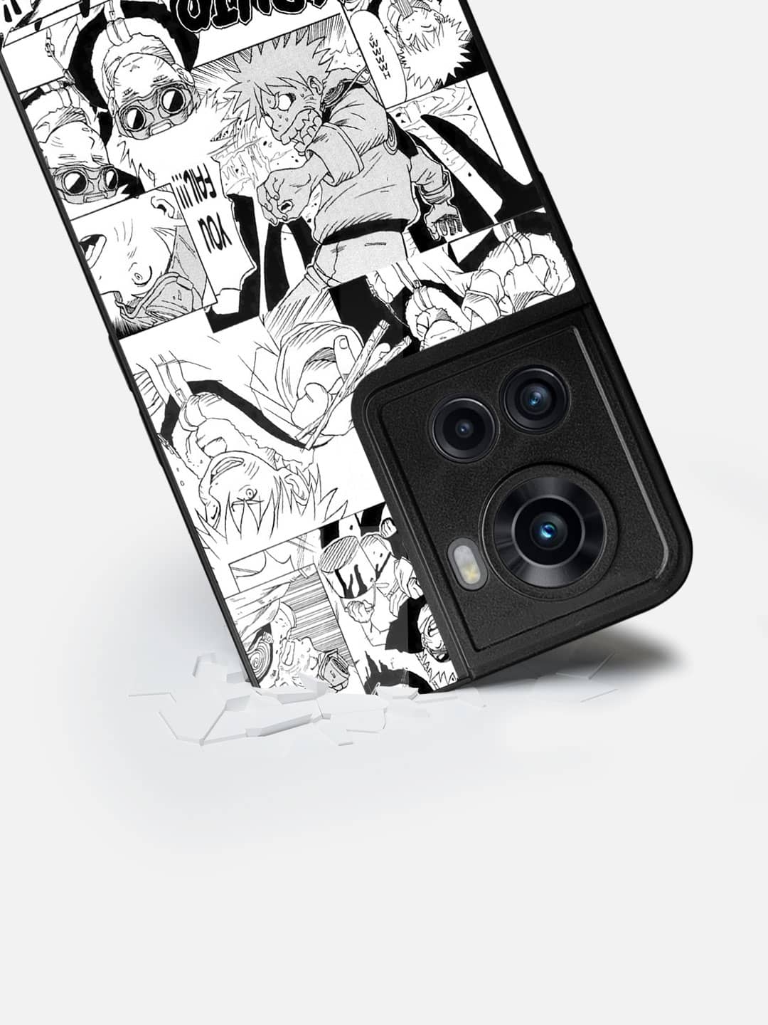 Naruto Collage - OnePlus 10R Glass Cover