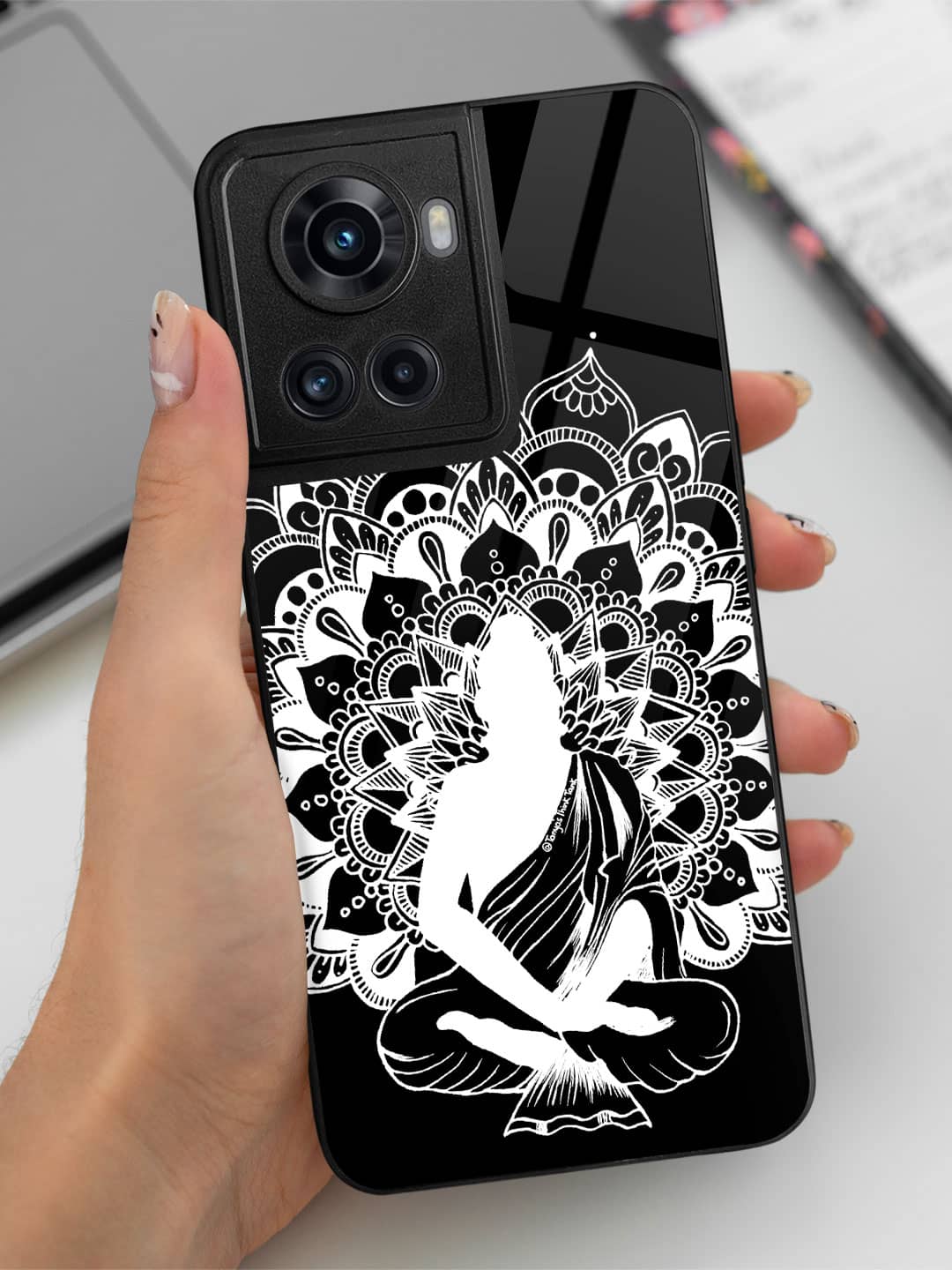Buddha Mandala - OnePlus 10R Glass Cover