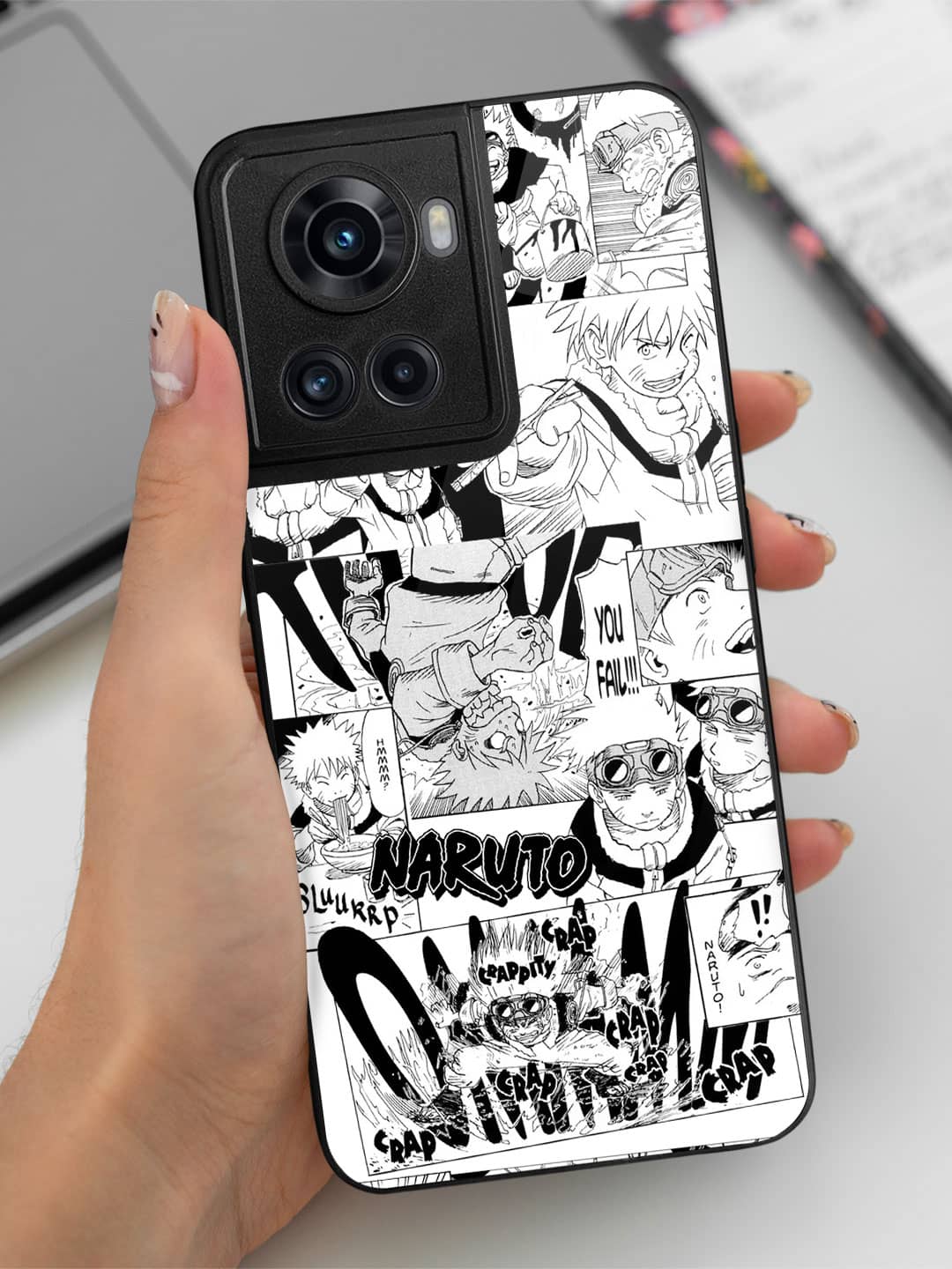 Naruto Collage - OnePlus 10R Glass Cover