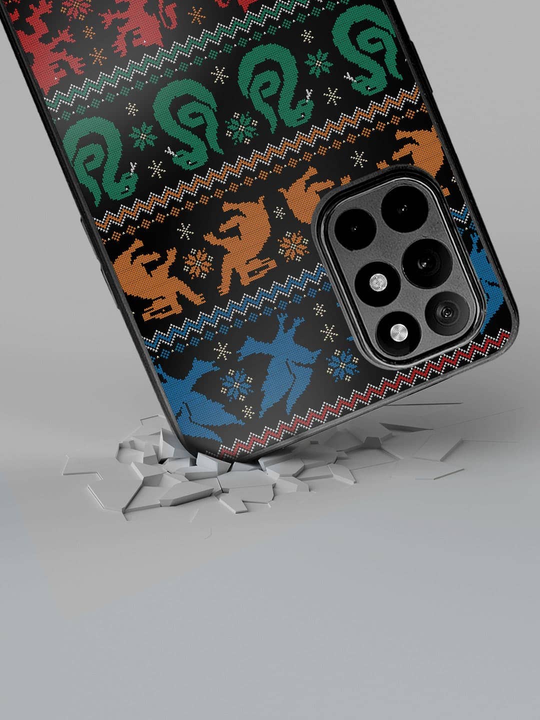 Hogwarts Houses Weave - OnePlus 8T Cover