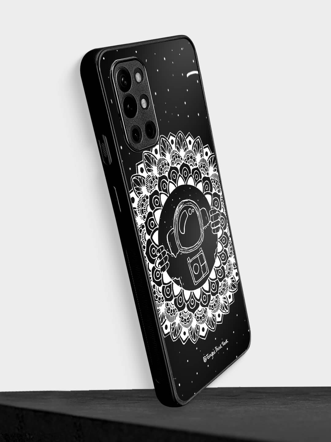 Astronaut Peeking White - OnePlus 9R Cover