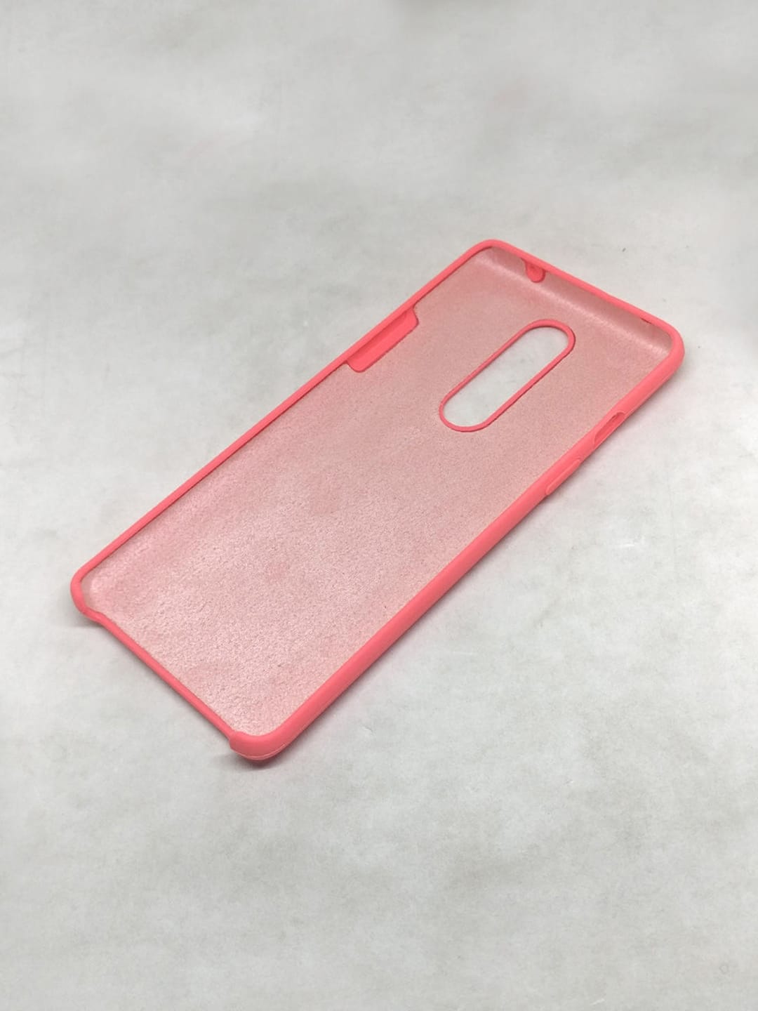 Basics - OnePlus 8 Cover Silicone Coral Pink