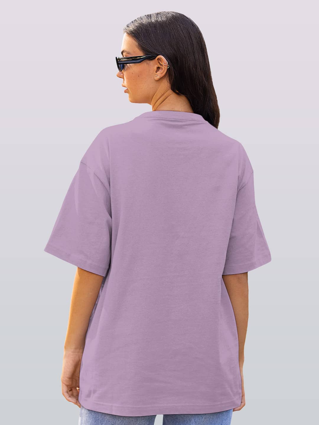 The True Mickey Friends - Womens Oversized T-Shirt Lavender XXL