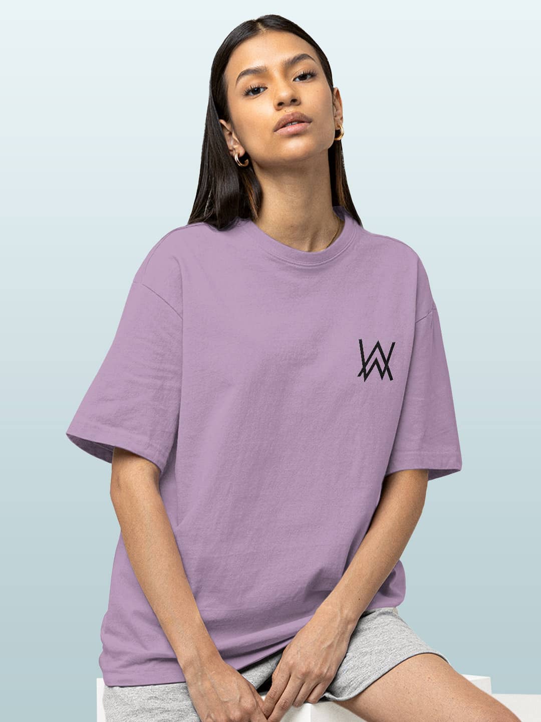 Alan Walker Core Walkers Join - Womens Oversized T-Shirt Lavender XXL