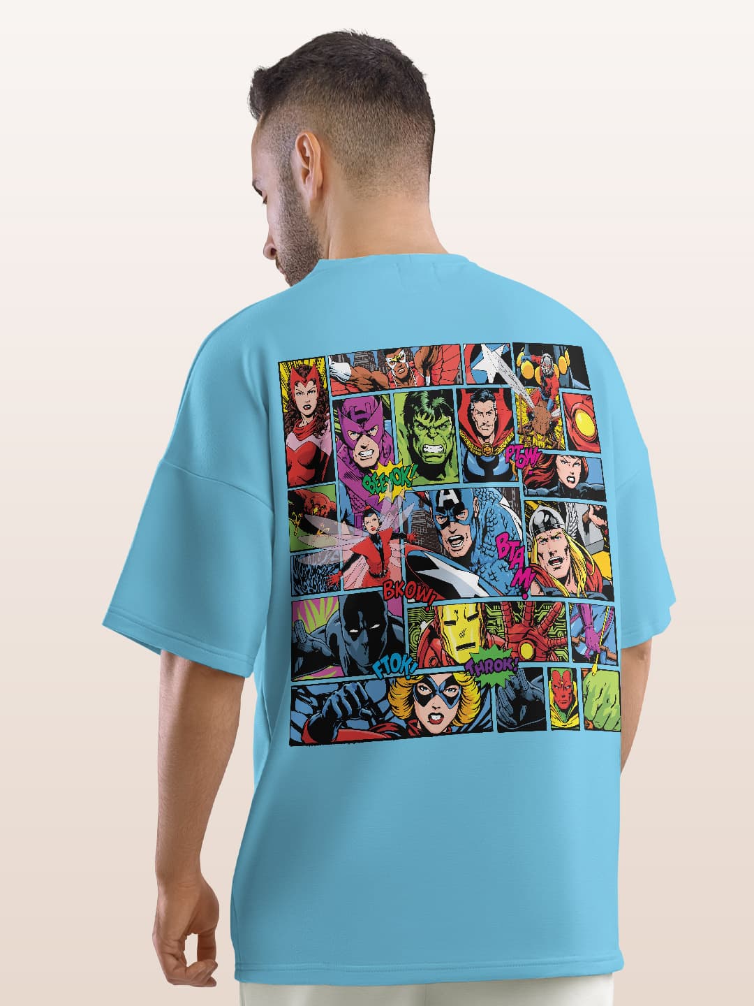 comicsuperheroesmashup-mensoversizedt-shirt-skyblue-small