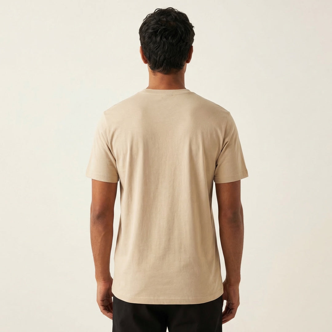 Classic Beige Unisex T-Shirt - detail view | Macmerise