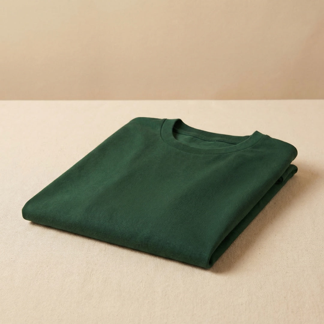 Basics - Unisex T-shirt Green M