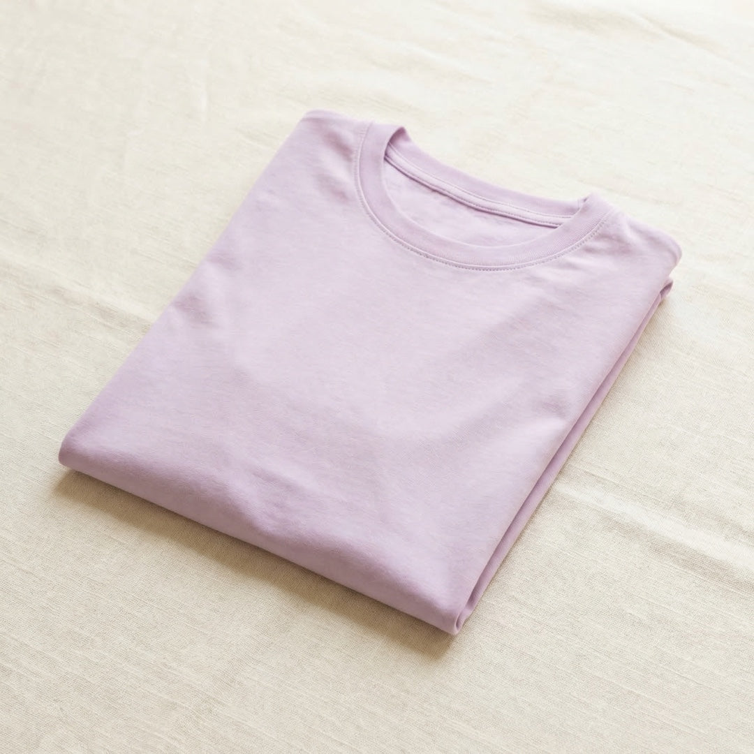 Classic Lavender Unisex T-Shirt - detail view | Macmerise