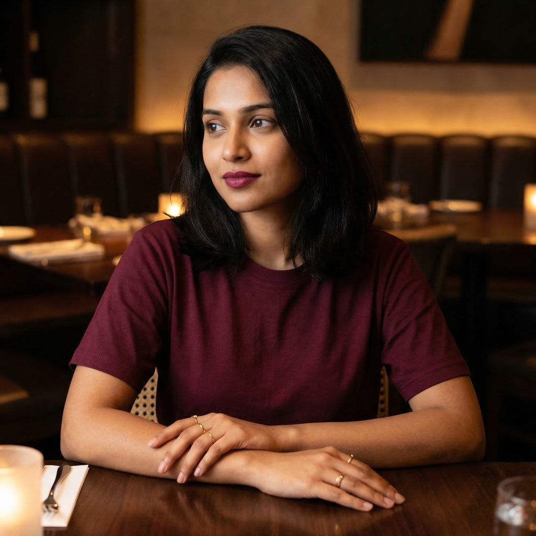 Basics - Unisex T-shirt Maroon S