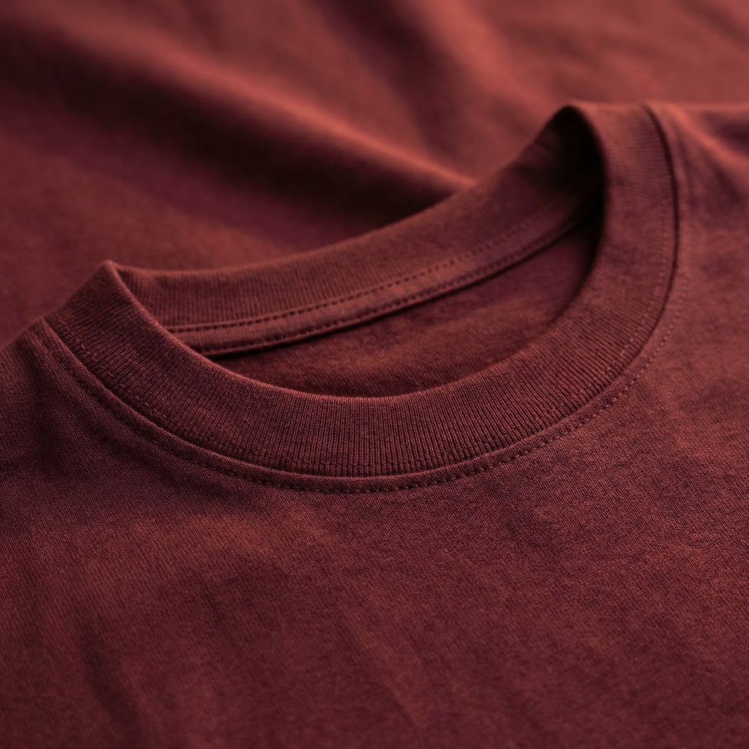 Classic Maroon Unisex T-Shirt - detail view | Macmerise