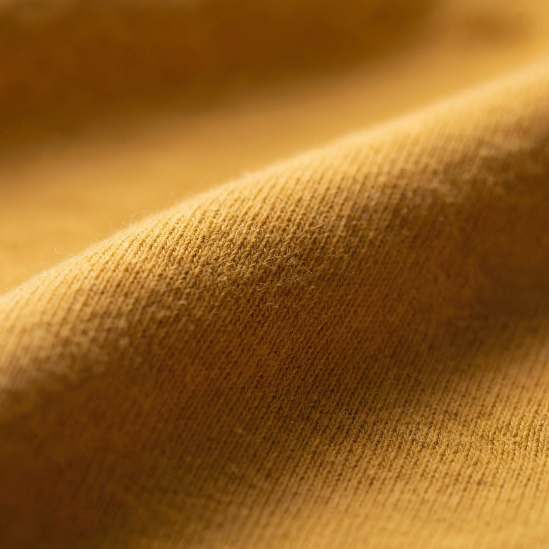 Classic Mustard Yellow Unisex T-Shirt - detail view | Macmerise