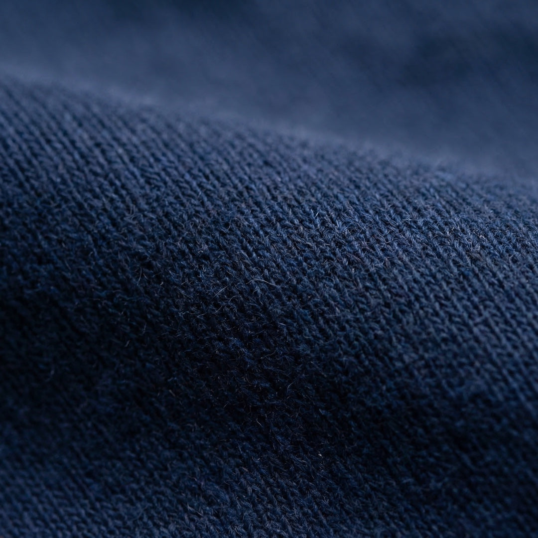 Classic Navy Blue Unisex T-Shirt - detail view | Macmerise