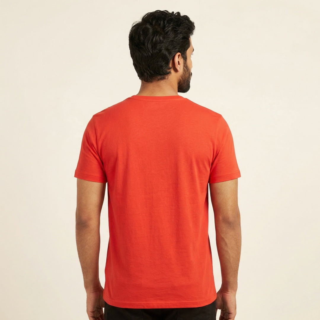 Classic Red Unisex T-Shirt - detail view | Macmerise