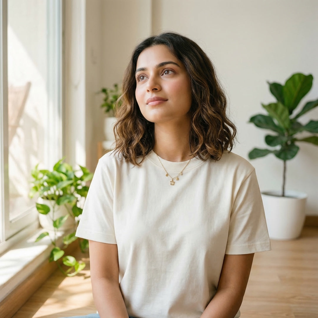 Basics Unisex T-Shirt White - detail view | Macmerise