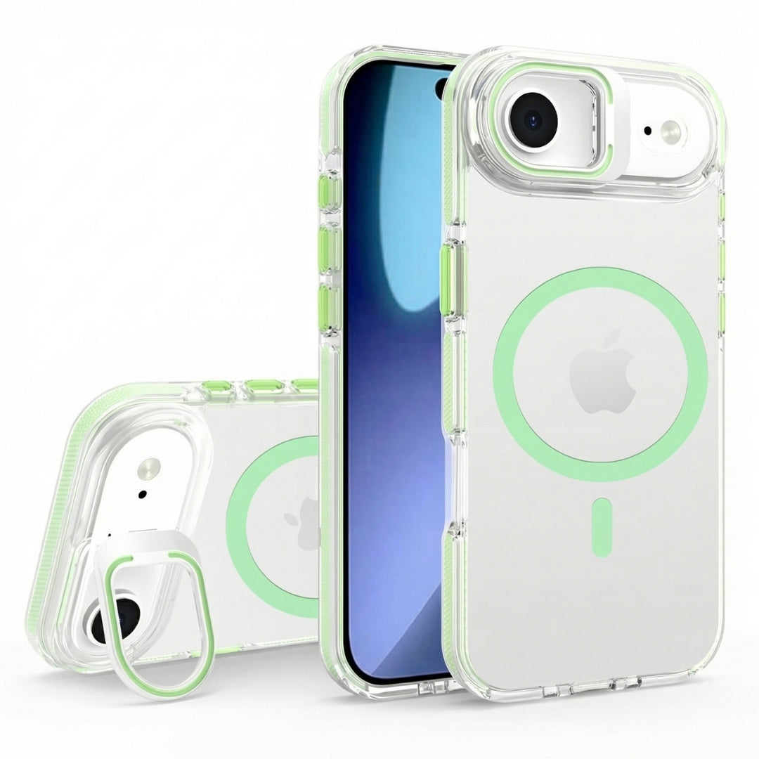 Clear Kickstand iPhone Case for iPhone Air Tea Green | Macmerise