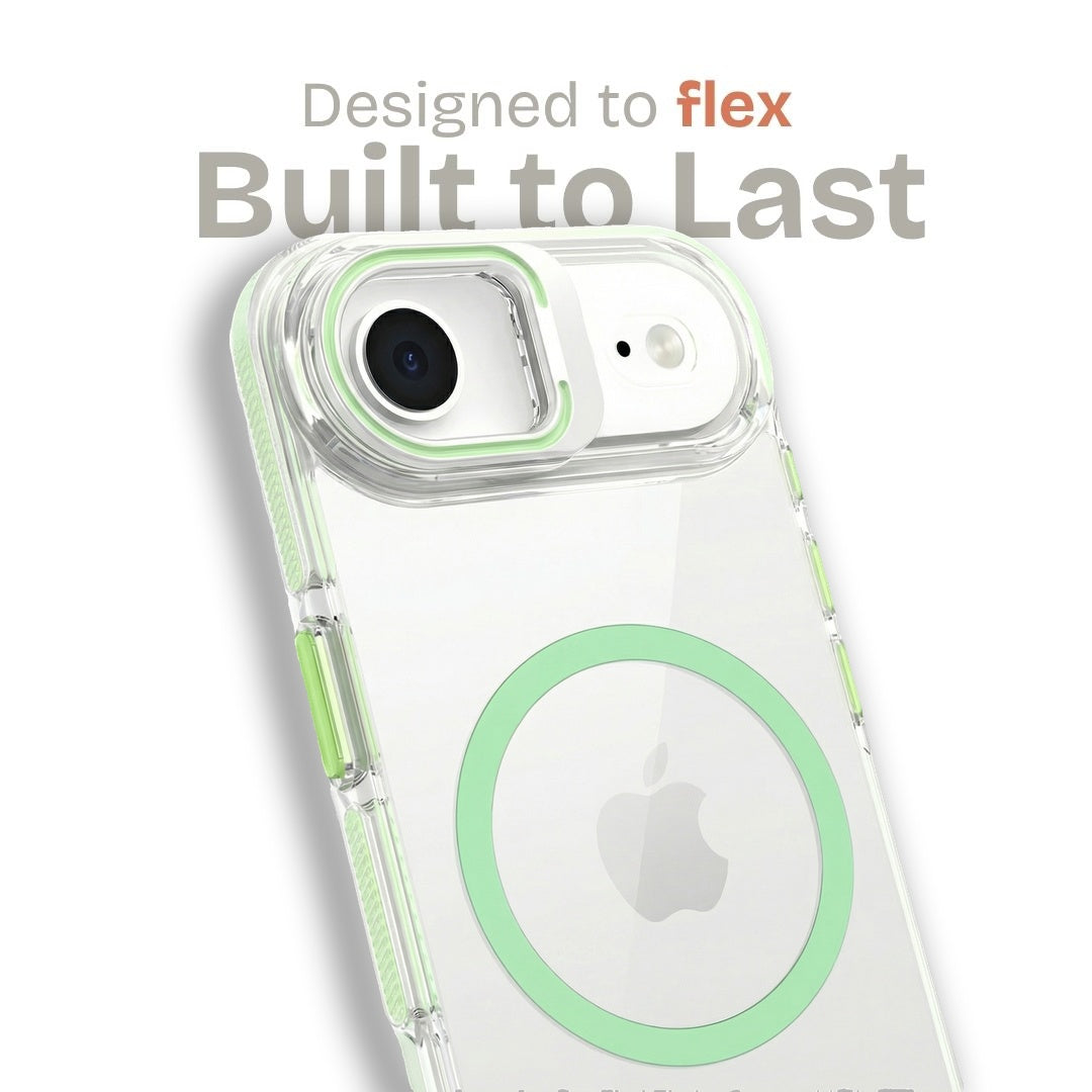 Clear Kickstand iPhone Case for iPhone Air Tea Green | Macmerise