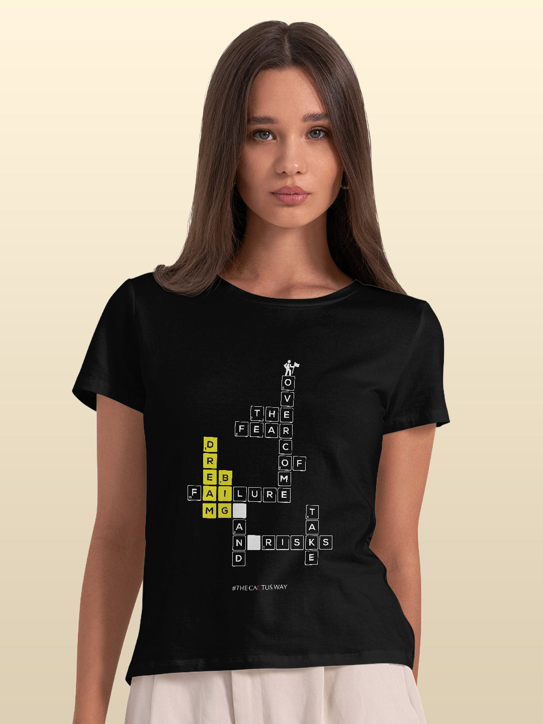 Dream big and take risks - Womens T-Shirts