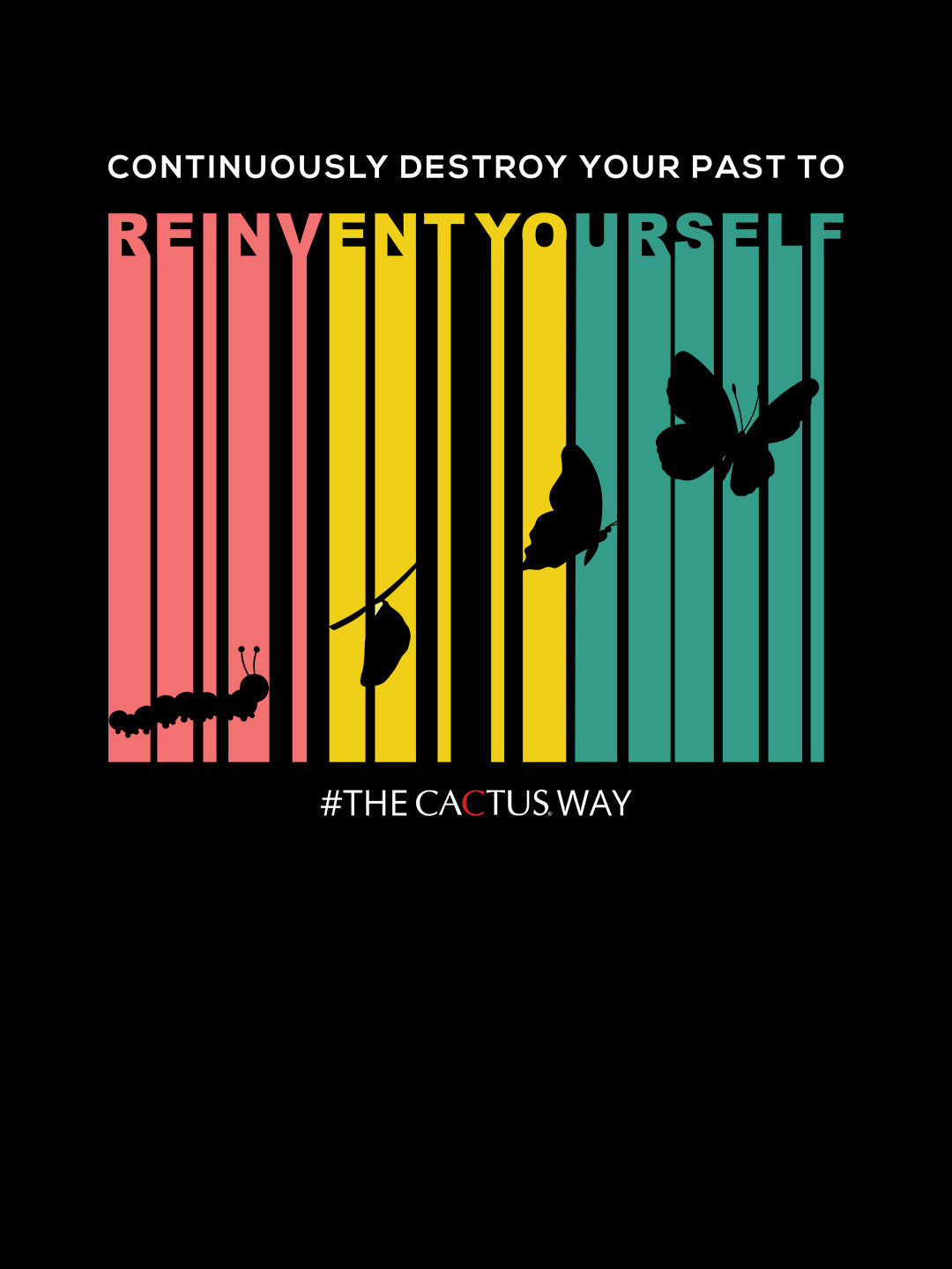 Continuously destroy your past - Womens T-Shirts