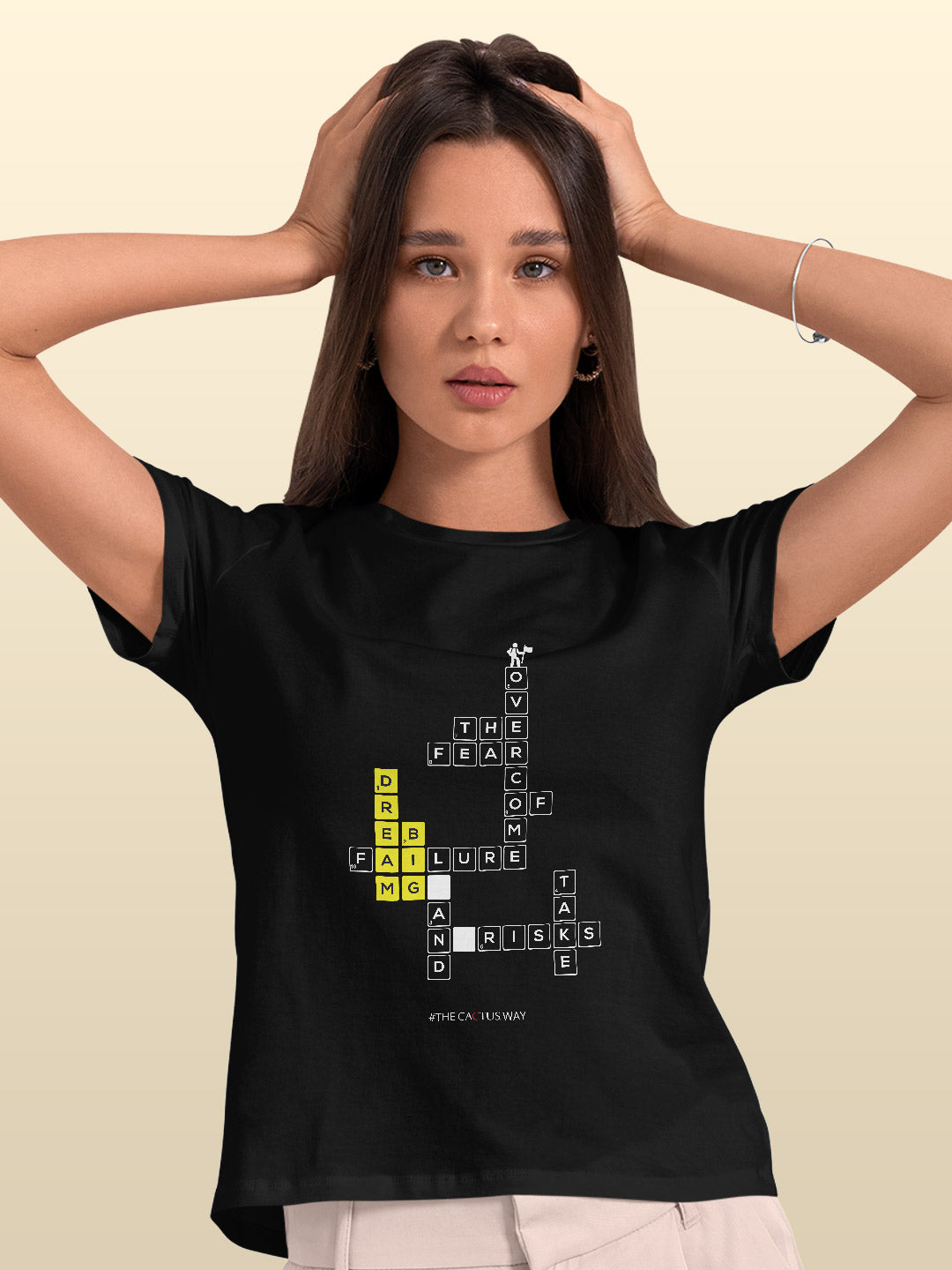 Dream big and take risks - Womens T-Shirts