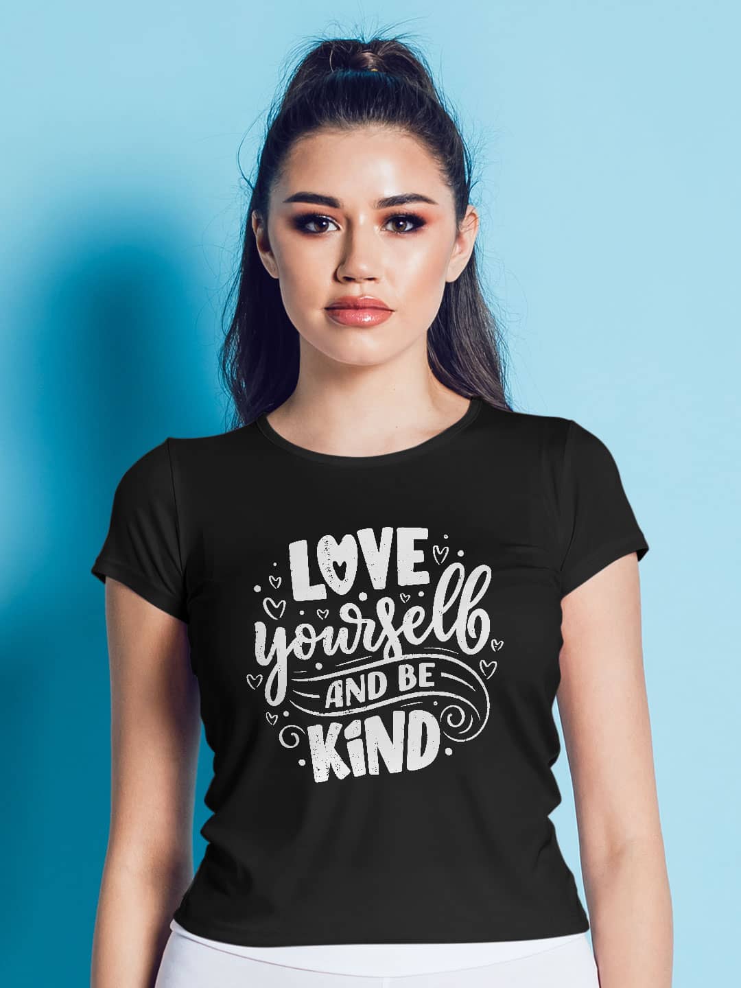 Be kind - Womens T-Shirt Black XL