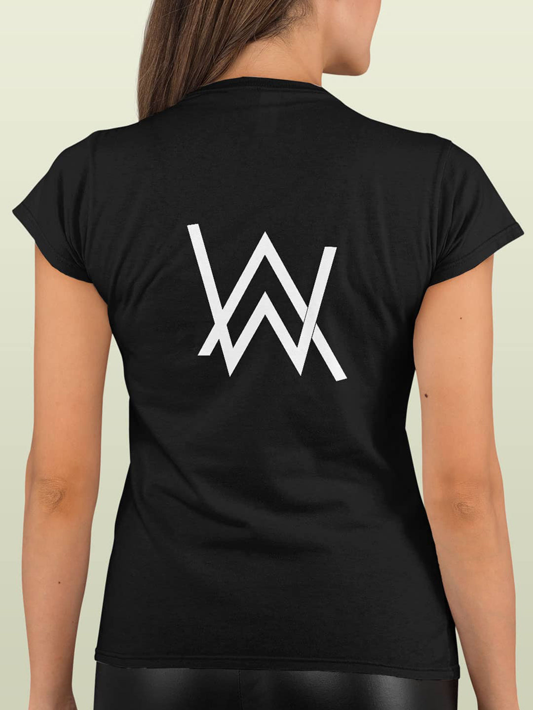 Alan Walker Core Logo - Womens T-Shirt Black XL