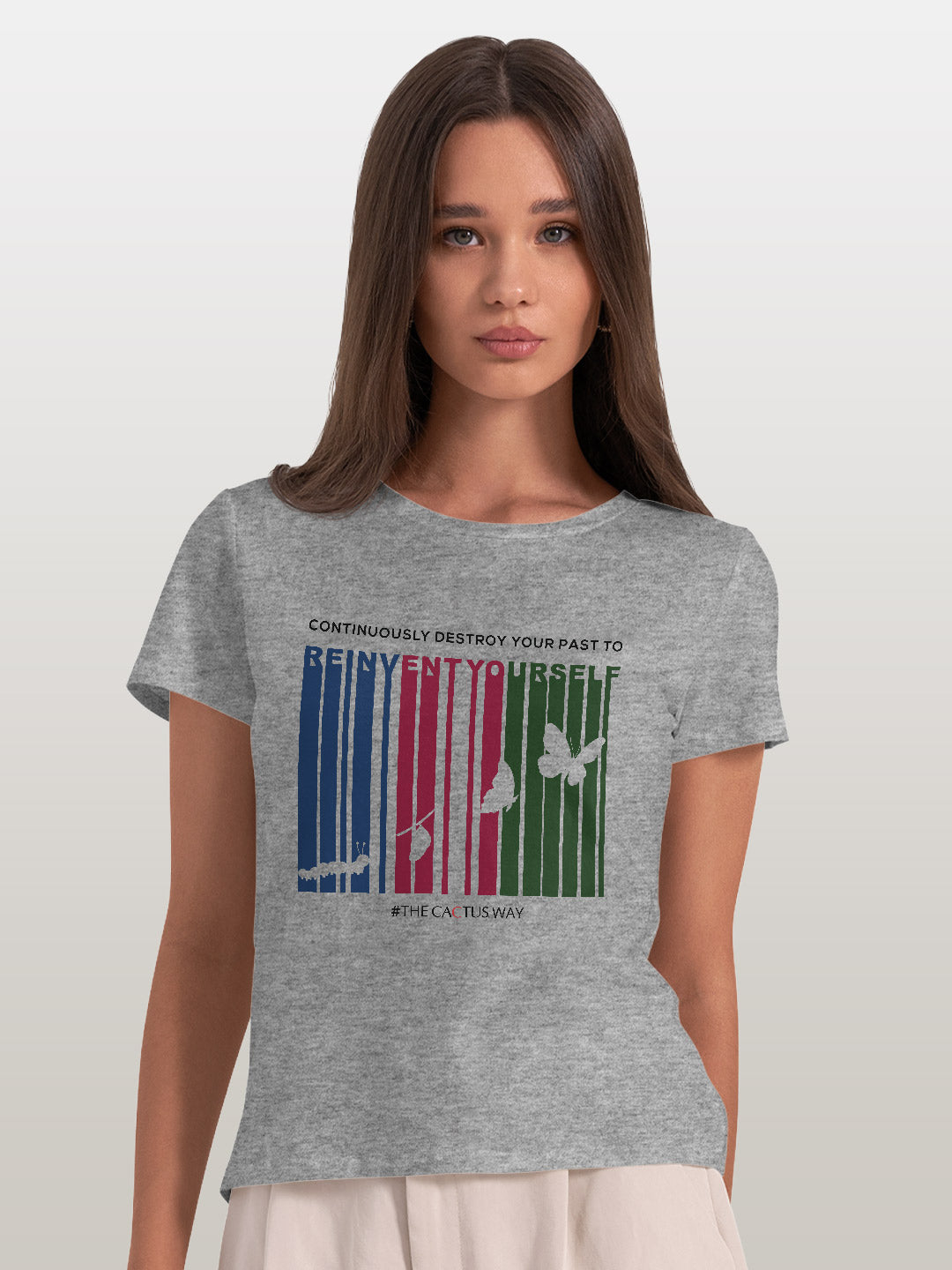 Continuously destroy your past - Womens T-Shirts