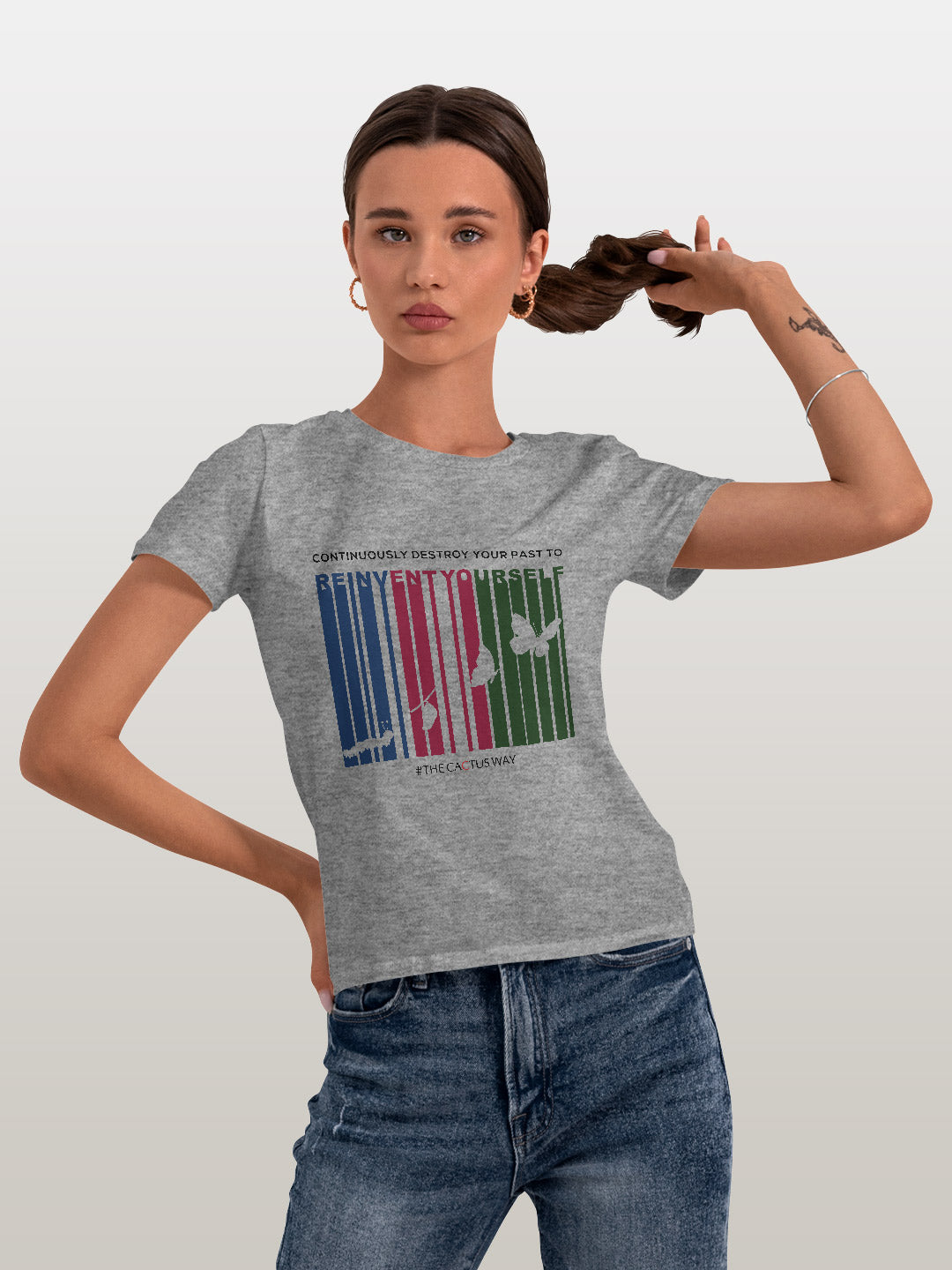 Continuously destroy your past - Womens T-Shirts