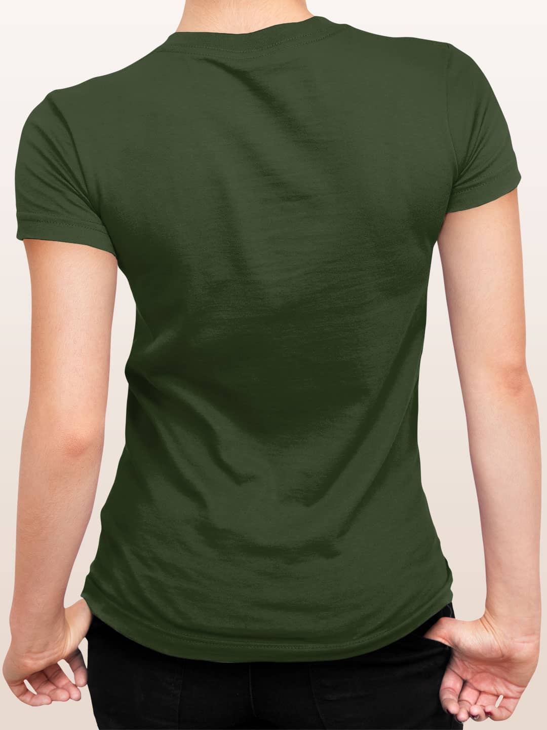 Christmas Cookie - Womens T-Shirt Olive Green XXL